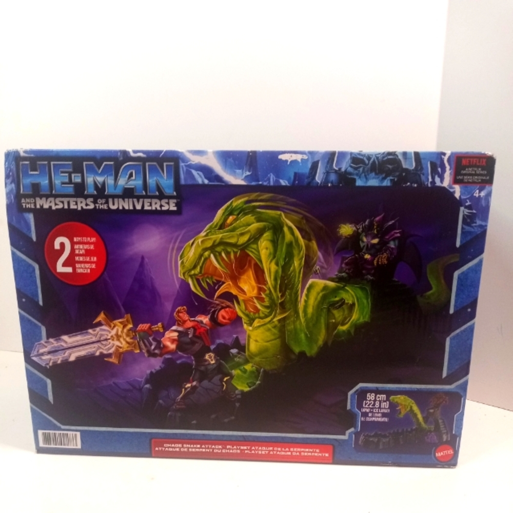 He-Man & The Masters Of The Universe Chaos Snake Attack Playset New MISB 2021.